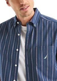 Oxford Stripe Button Down Shirt
