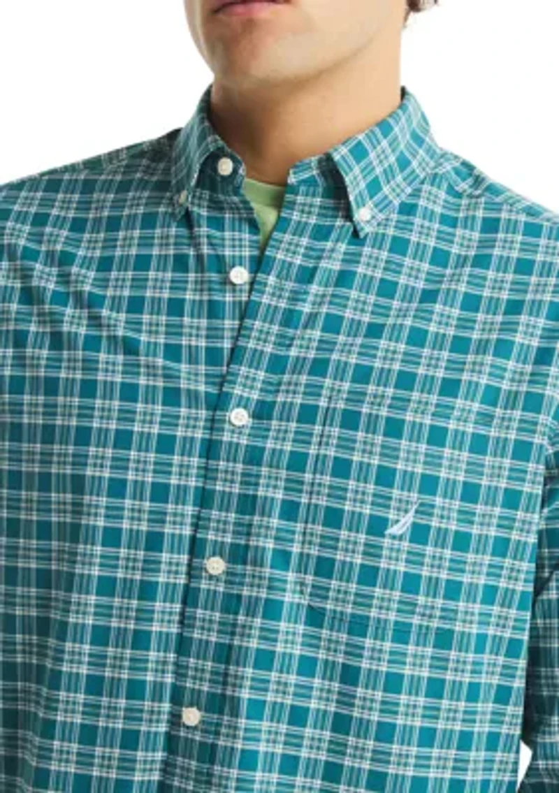 Plaid Tencel Woven Shirt