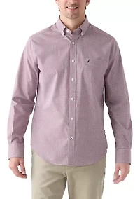 Long Sleeve Plaid Button Up Shirt