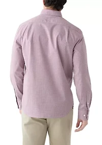 Long Sleeve Plaid Button Up Shirt