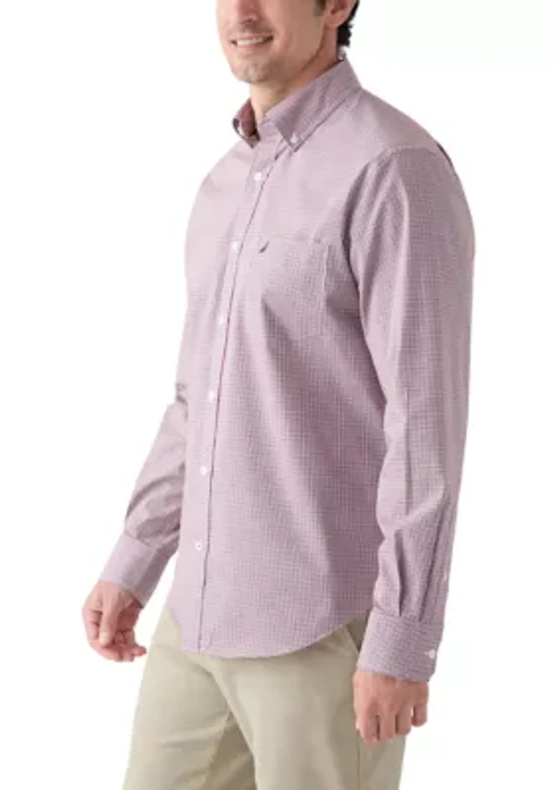 Long Sleeve Plaid Button Up Shirt