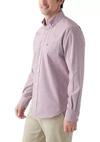 Long Sleeve Plaid Button Up Shirt