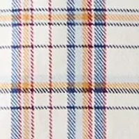 Men's Long Sleeve Stretch Plaid Flannel Button Up Shirt