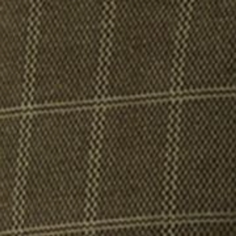 Men's Long Sleeve Corduroy Plaid Flannel Shirt