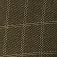 Men's Long Sleeve Corduroy Plaid Flannel Shirt