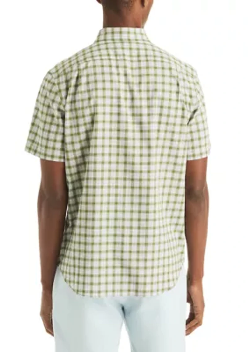 Sustainable Short Sleeve Tencel Striped Shirt