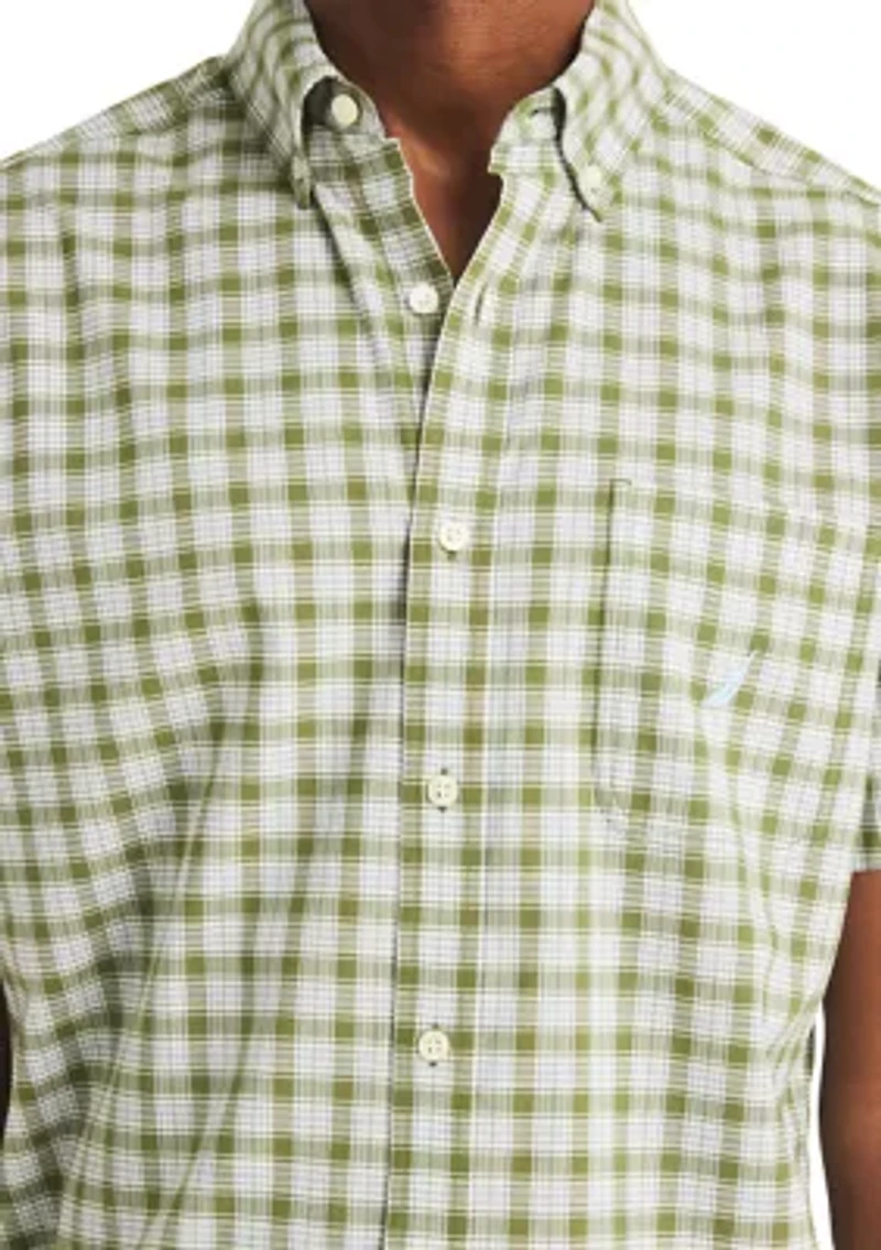 Sustainable Short Sleeve Tencel Striped Shirt