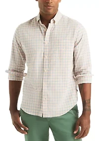 Men's Plaid Button Down Shirt