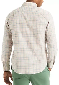 Men's Plaid Button Down Shirt