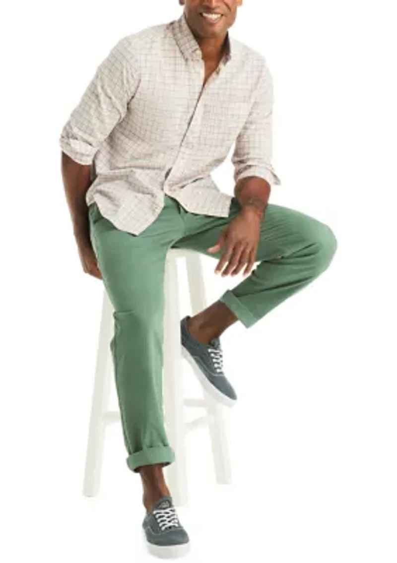 Men's Plaid Button Down Shirt