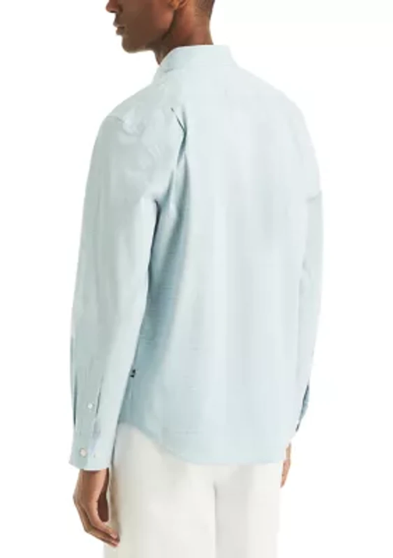 Men's Wicking Plaid Button Down Shirt