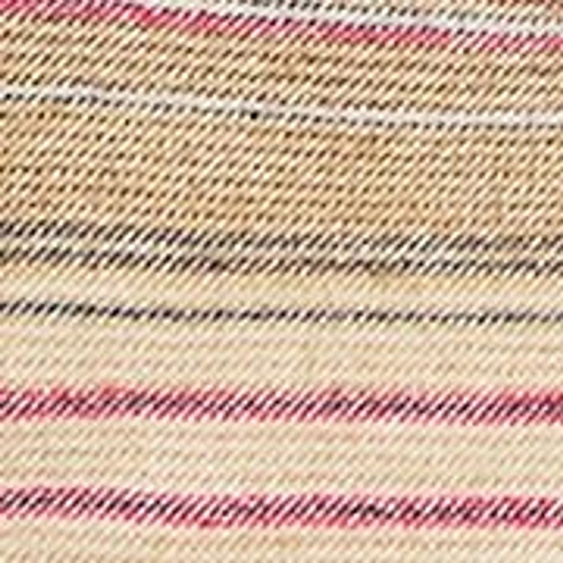 Men's Long Sleeve Striped and Tribal Pattern T-Shirt