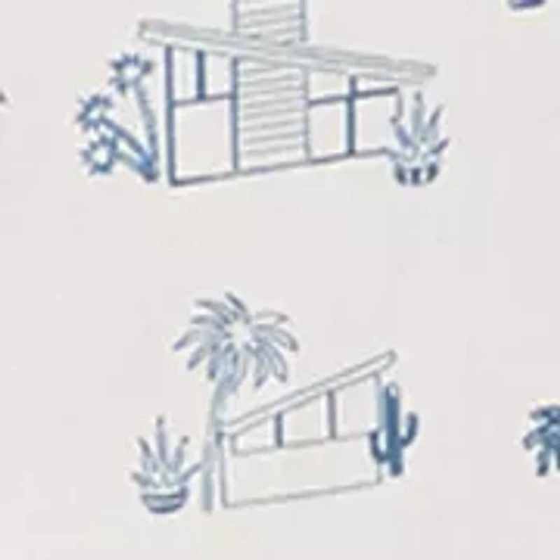 Men's Print Button Down Shirt