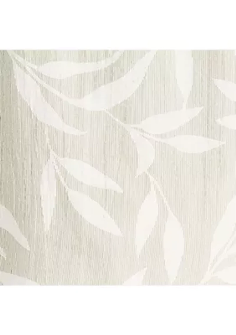 Men's Leaf Print Dobby Shirt