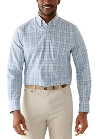 Men's Long Sleeve Plaid Shirt