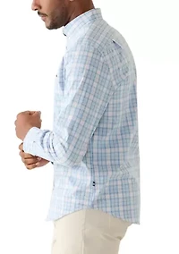 Men's Long Sleeve Plaid Shirt