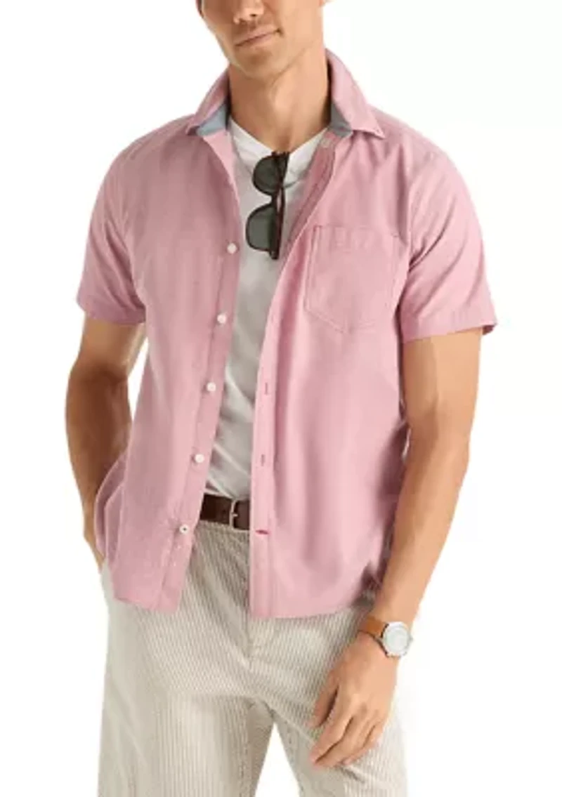 Men's Short Sleeve Oxford Shirt