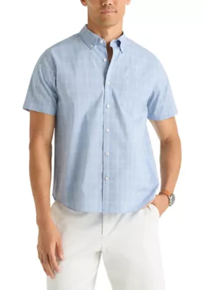 Men's Plaid Button Down Shirt