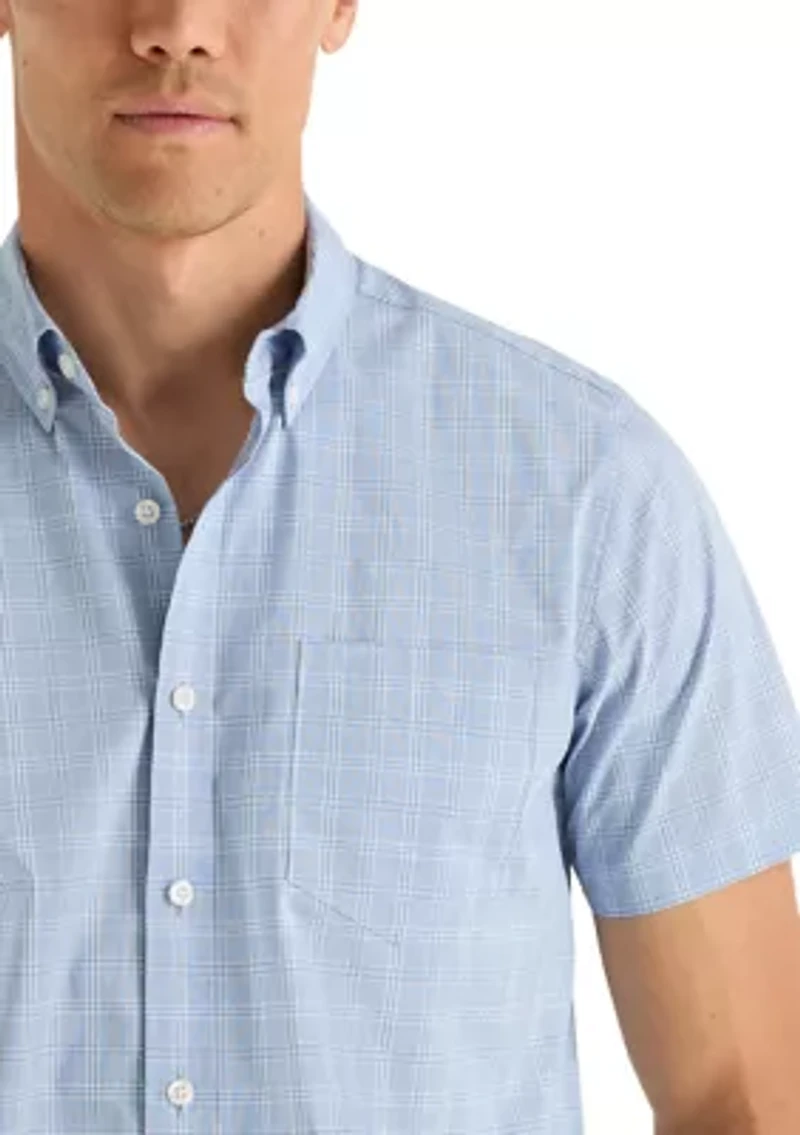 Men's Plaid Button Down Shirt