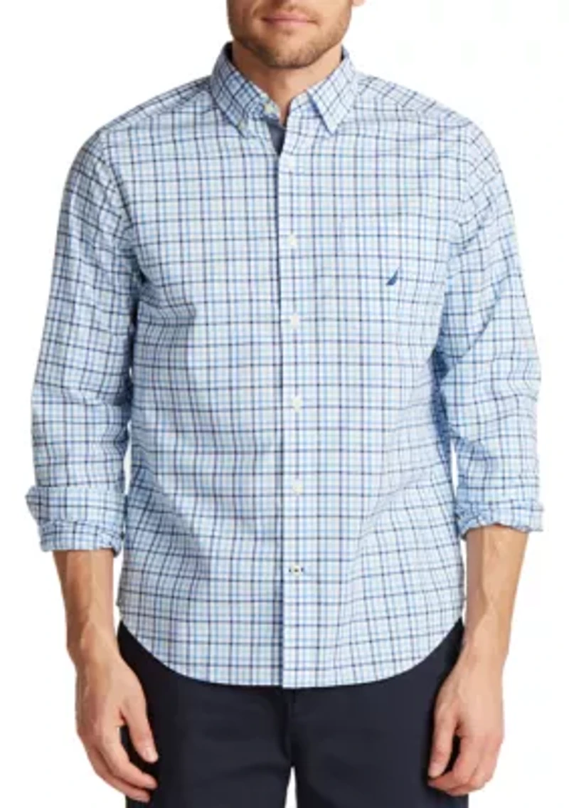 Gingham Long Sleeve Button Down Shirt