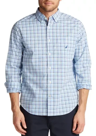 Gingham Long Sleeve Button Down Shirt