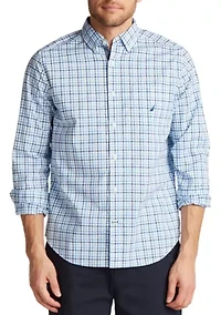 Gingham Long Sleeve Button Down Shirt