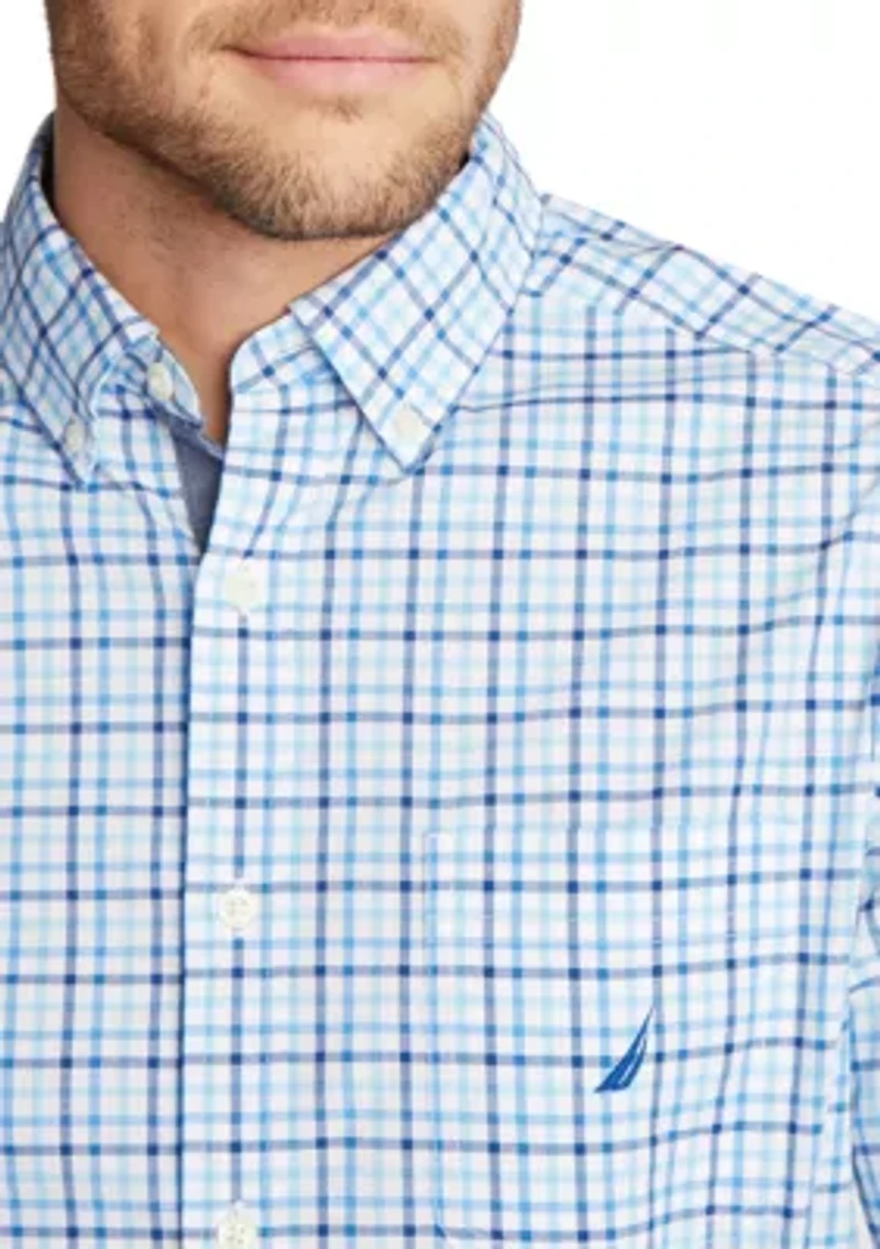 Gingham Long Sleeve Button Down Shirt