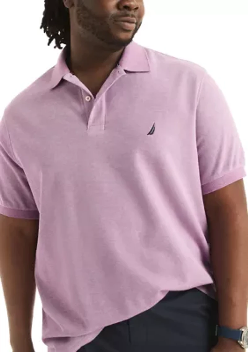 Big & Tall Sustainably Crafted Pride Classic Fit Deck Polo Shirt