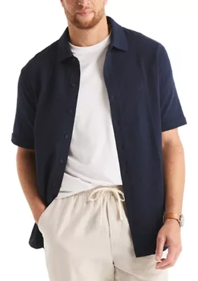 Big & Tall Classic Fit Seersucker Shirt