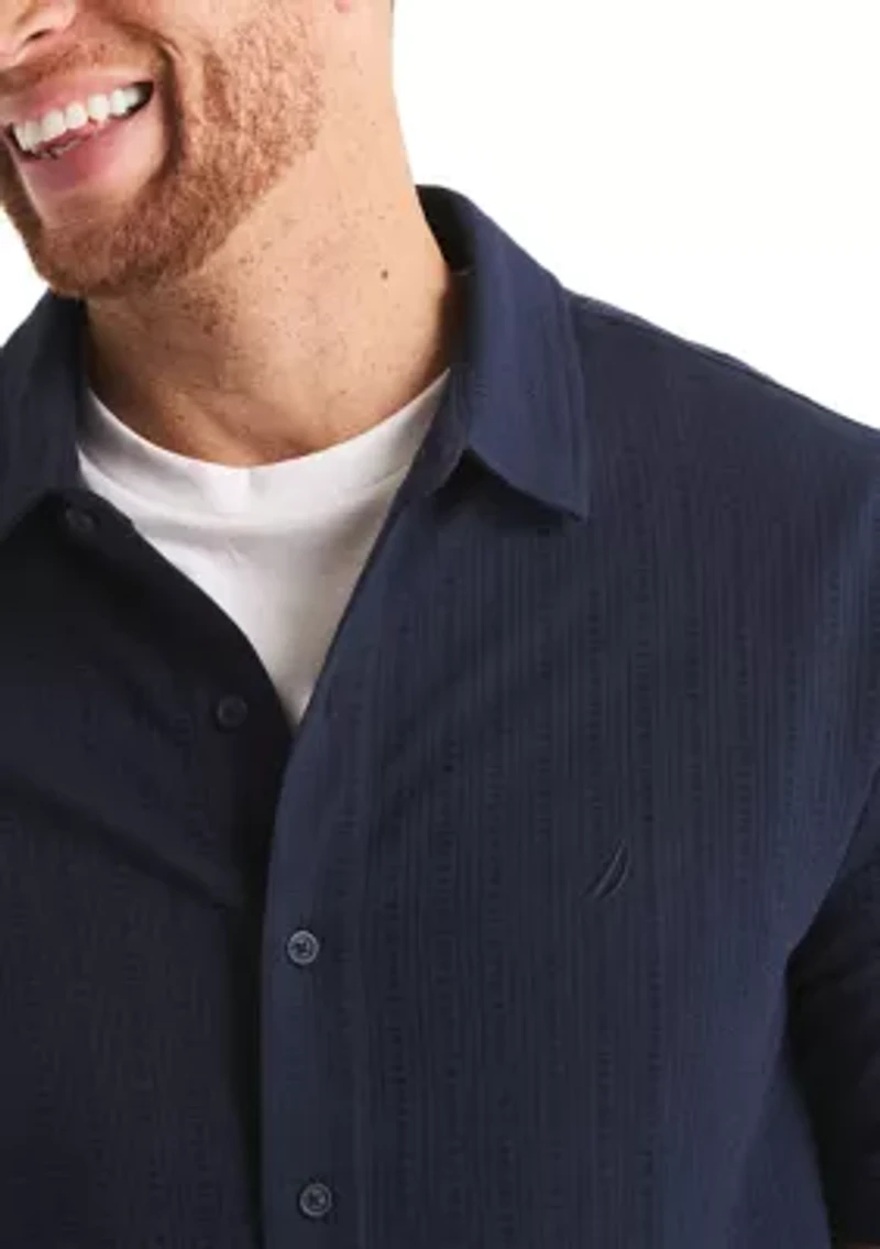 Big & Tall Classic Fit Seersucker Shirt