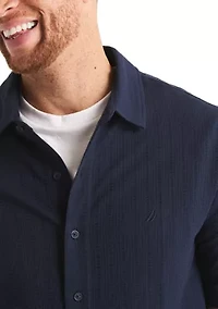 Big & Tall Classic Fit Seersucker Shirt