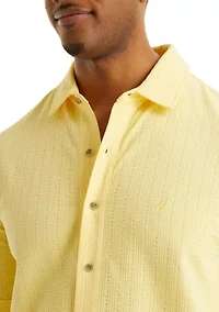 Big & Tall Classic Fit Seersucker Polo Shirt