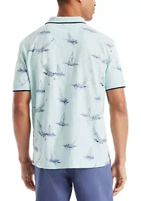 Big & Tall Classic Fit Printed Polo Shirt