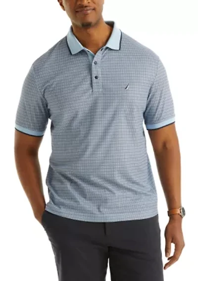 Big & Tall Classic Fit Printed Golf Polo Shirt