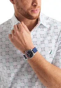 Big & Tall Classic Fit Printed Golf Polo Shirt