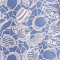 Big & Tall Beach Boys x Nautica Short Sleeve Performance Tropic Fish Print Polo Shirt