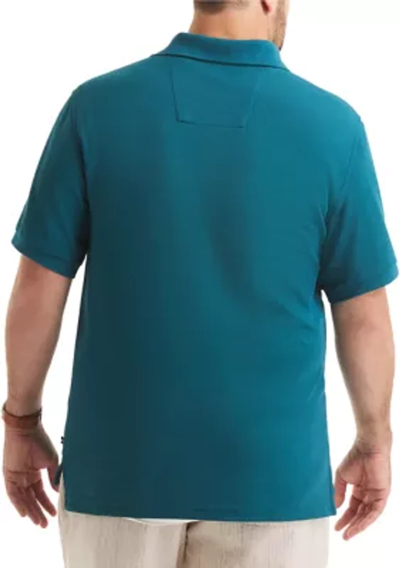 Big & Tall Classic Fit Deck Polo Shirt