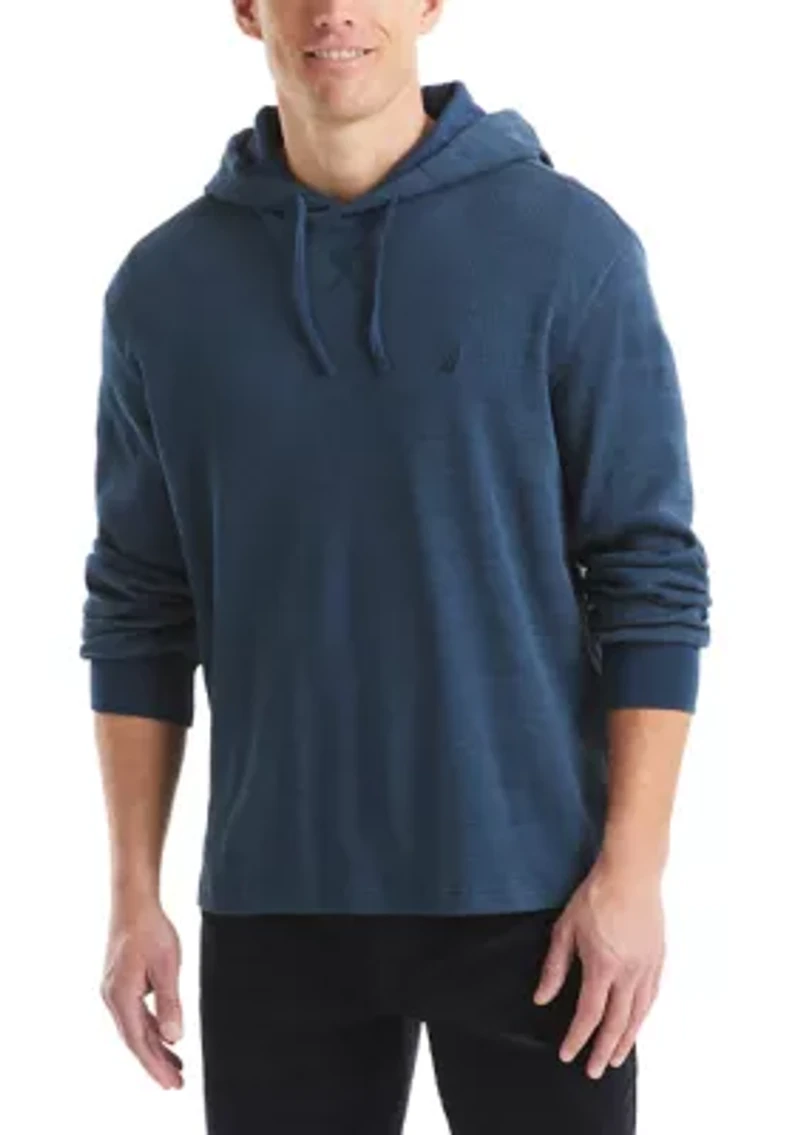 Big & Tall Long Sleeve Waffle Hoodie