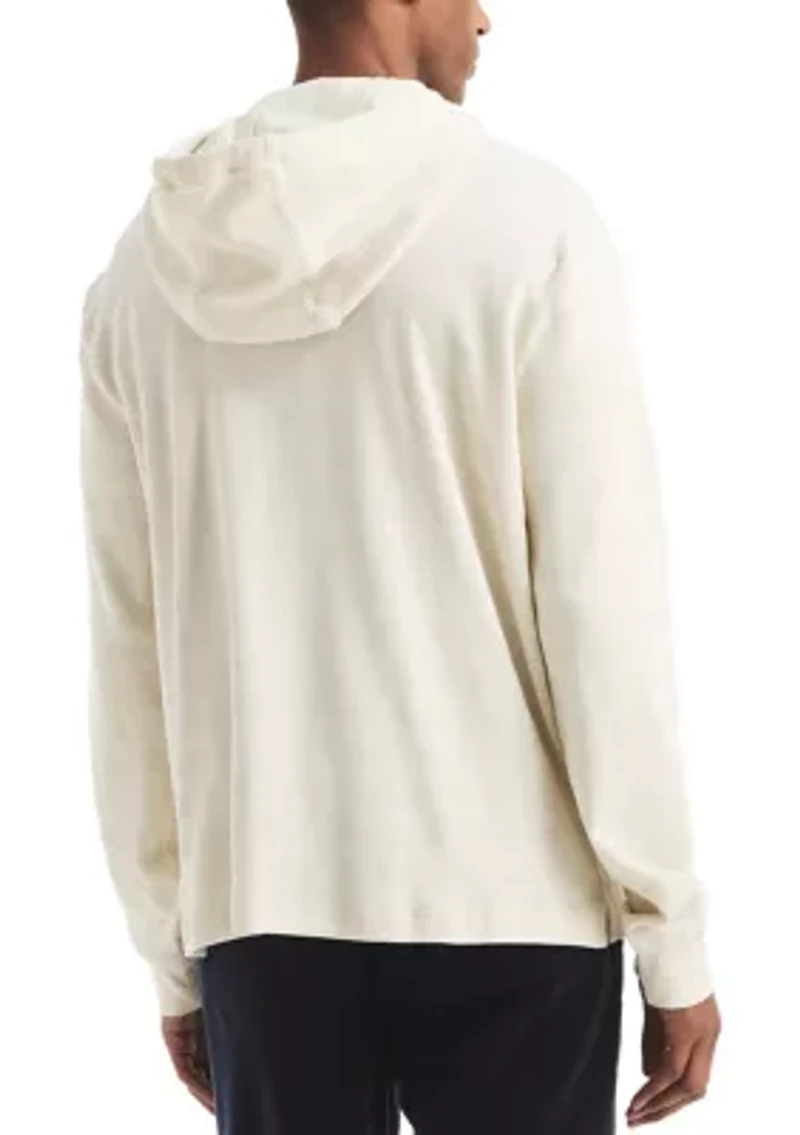 Big & Tall Long Sleeve Waffle Hoodie