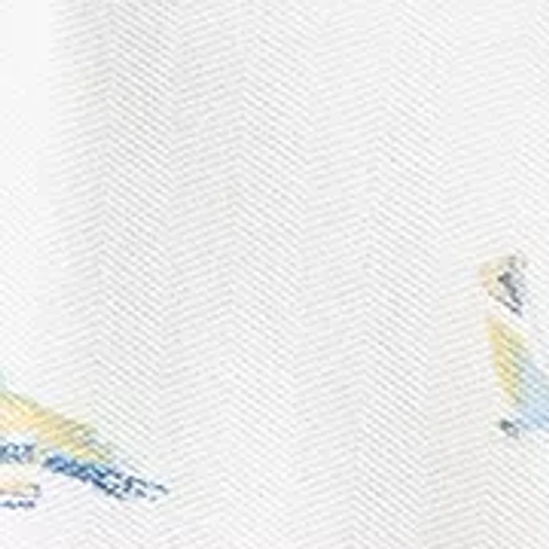 Big & Tall Short Sleeve Boat Scenic Club Printed Polo Shirt