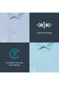 Slim Fit Dynamic Cooling Stretch Dress Shirt