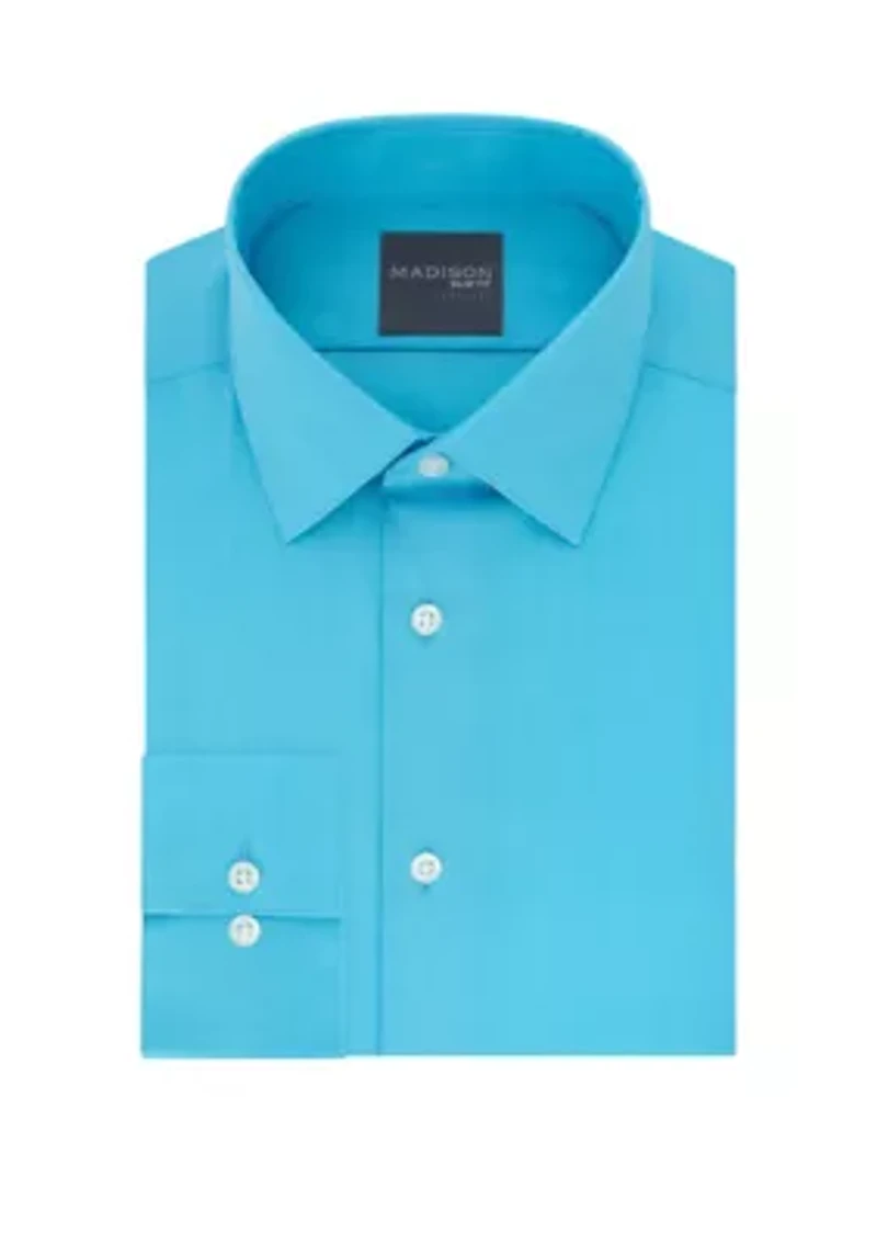 Men's Slim Fit Dynamic Cooling Dress Shirt