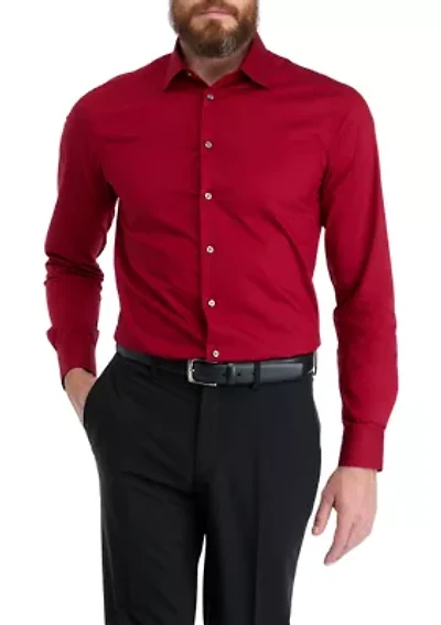 Men's Slim Fit Dynamic Cooling Dress Shirt