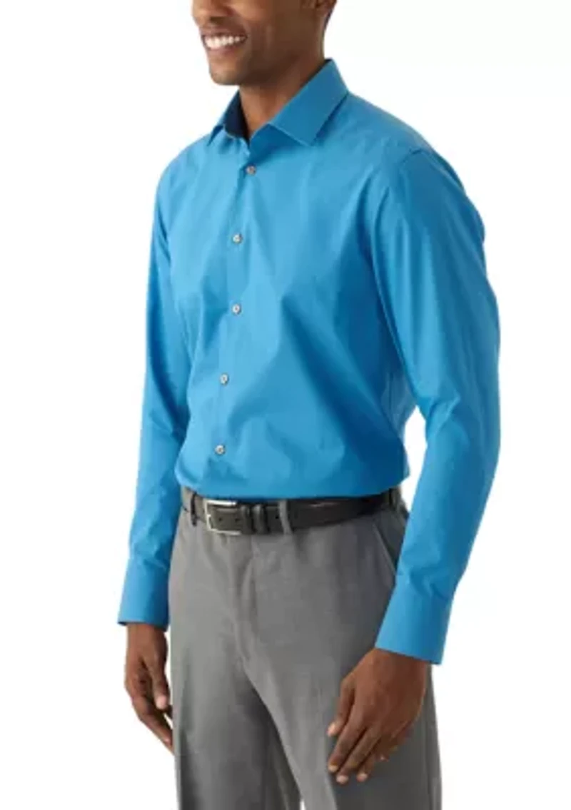 Men's Slim Fit Dynamic Cooling Dress Shirt