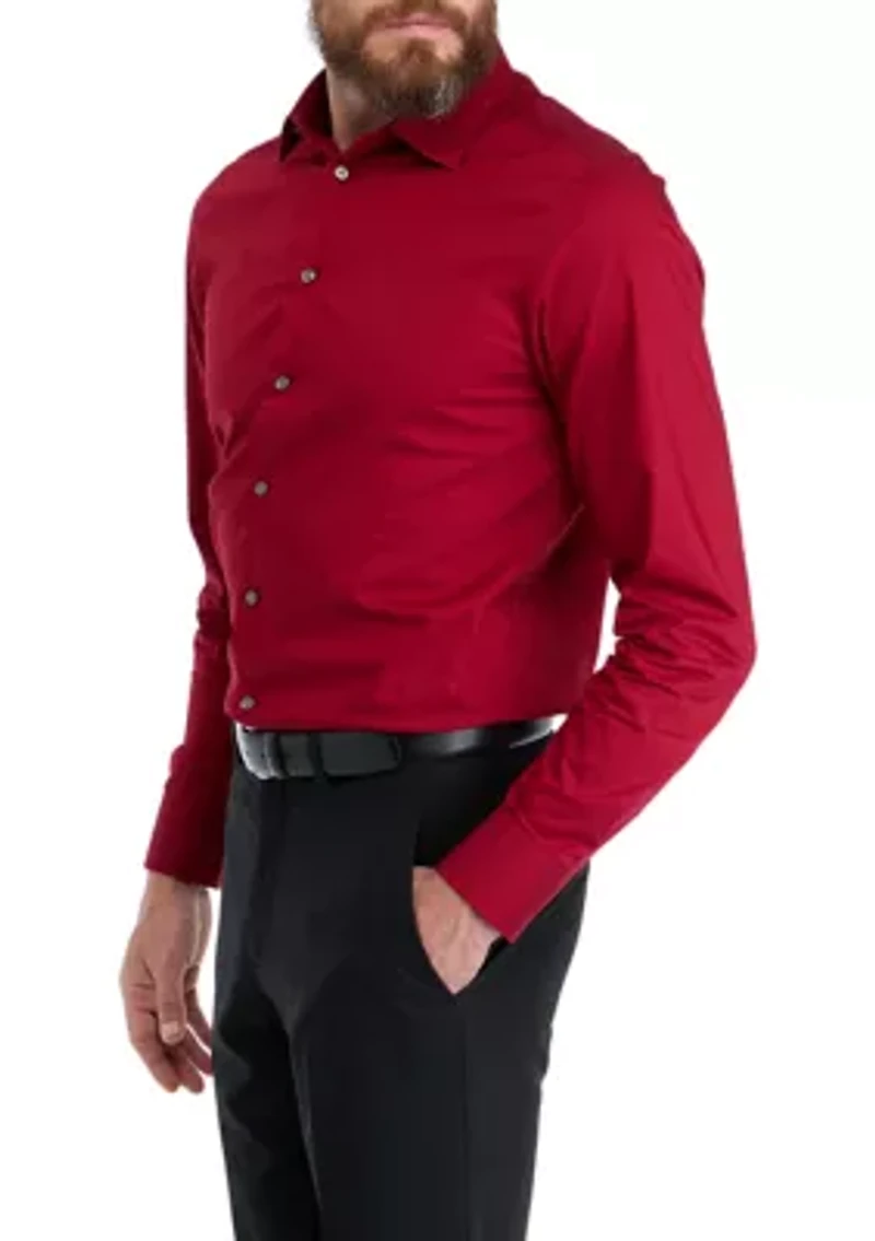 Men's Slim Fit Dynamic Cooling Dress Shirt