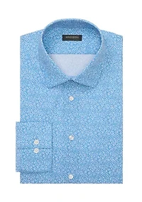 Men's Liquid Soft Stretch Slim Fit Dress Shirt
