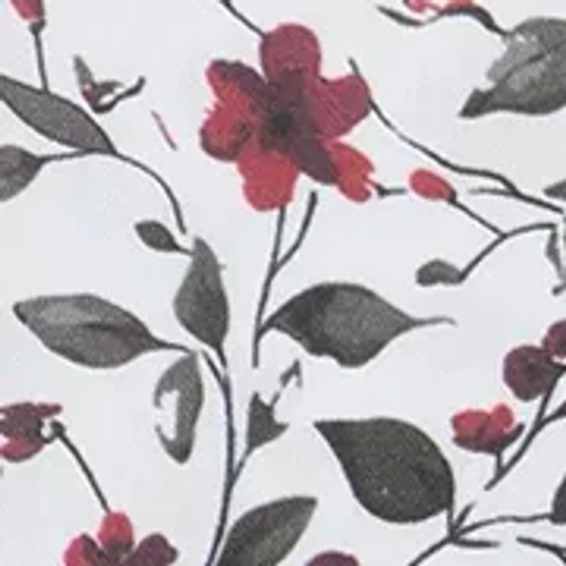 Men's Liquid Soft Stretch Floral Printed Slim Fit Dress Shirt