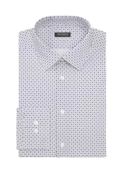 Men's Long Sleeve Slim Printed Shirt
