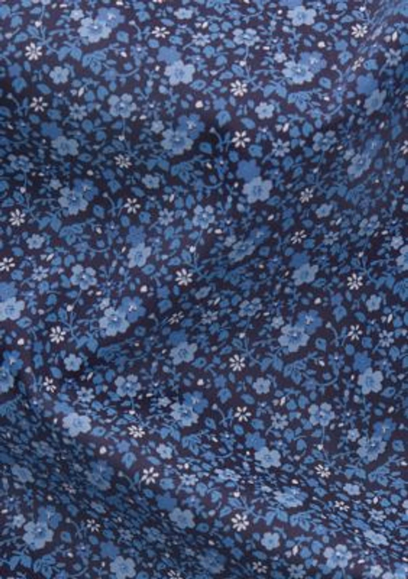 Men's Slim Fit Printed Button Down Shirt