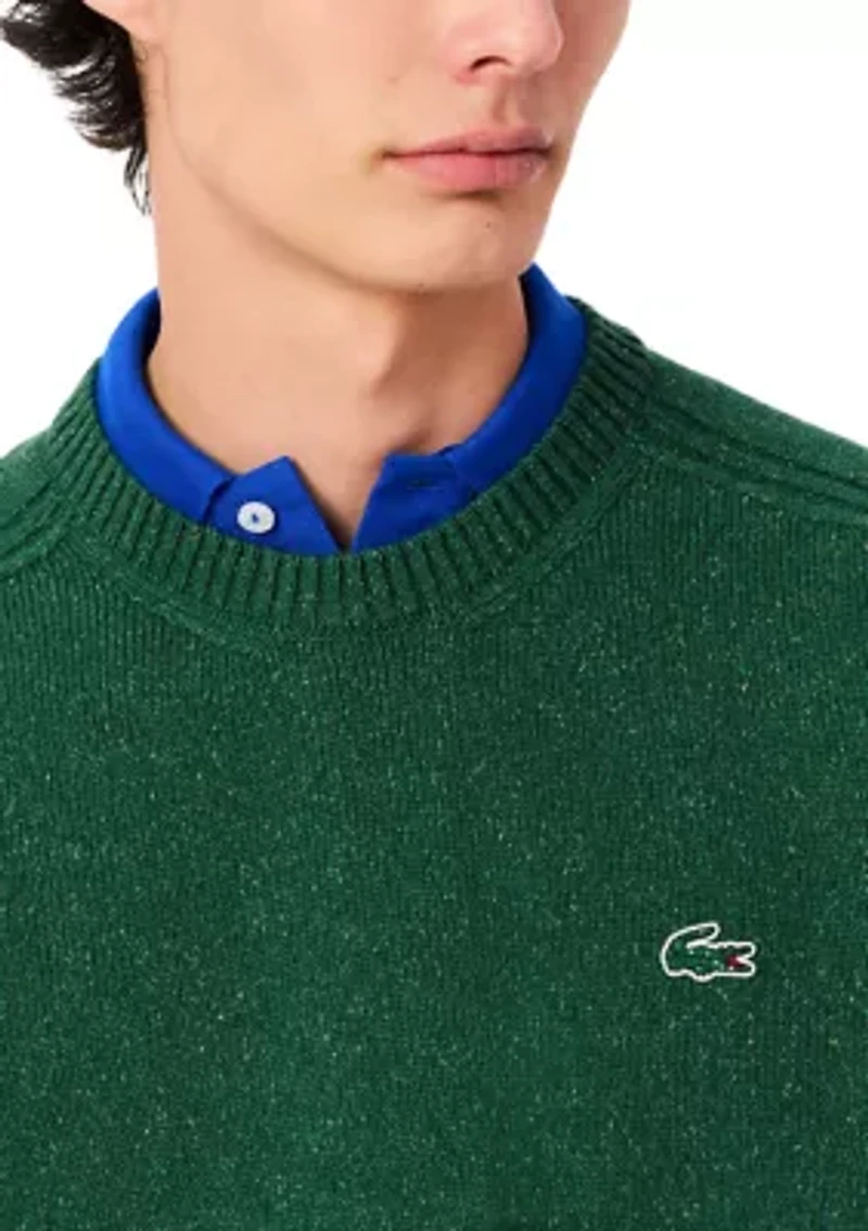 Men's Wool Crew Neck Sweater